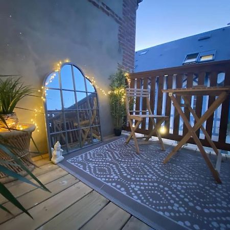 Studio Avec Terrasse A Deauville Exterior foto