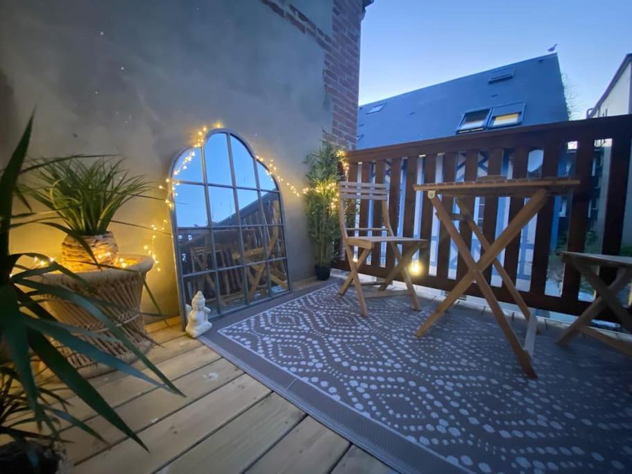 Studio Avec Terrasse A Deauville Exterior foto