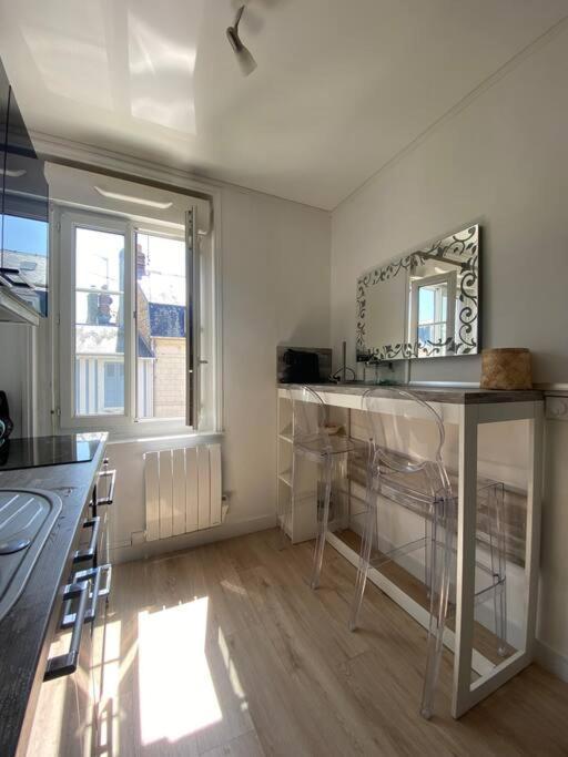 Studio Avec Terrasse A Deauville Exterior foto